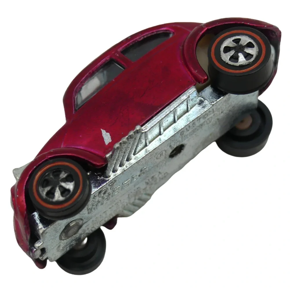 Vintage 1968 Mattel Hot Redline Wheels Custom Volkswagen Bug Diecast Car